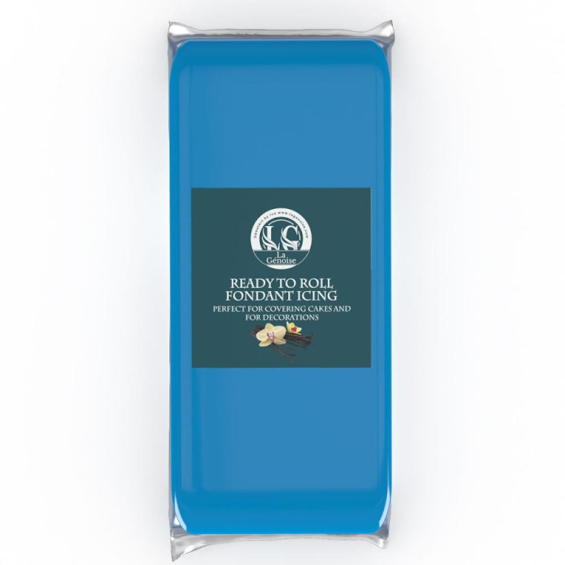 Pâte à Sucre Dark Blue 1kg
