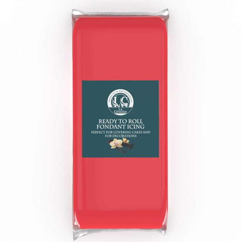 Pâte à sucre Coral Red (1Kg)