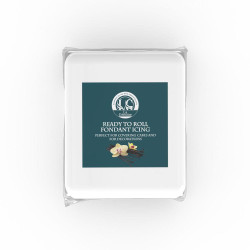 Pâte à sucre white vanille (250g)