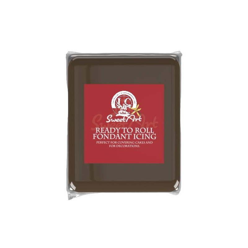 Pâte à sucre Brown (250g)