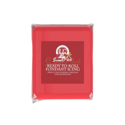 Pâte à sucre Coral Red (250g)