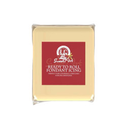 Pâte à sucre Ivory (250g)