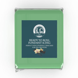 Pâte à sucre Vert Sauge (500g)