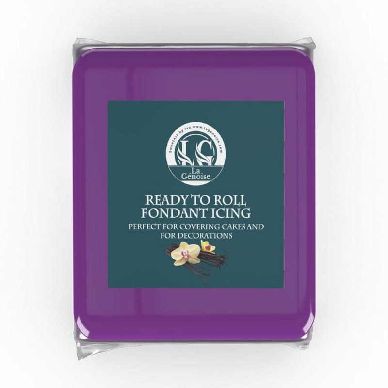 Pâte à sucre Violet (500g)