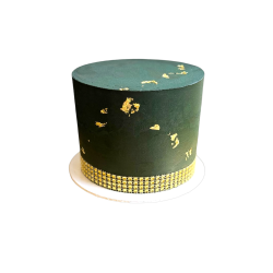 Layer Cake Vert avec Or