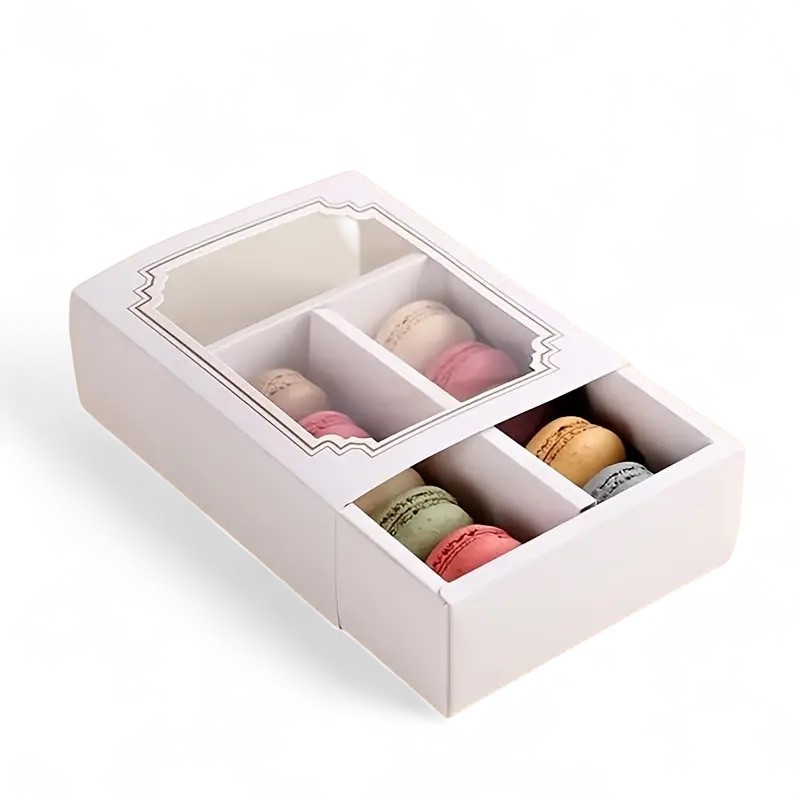 Boîte à macarons 15,5x12,5x5,2cm