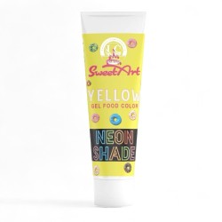 Neon effect gel colorant Yellow (30g)