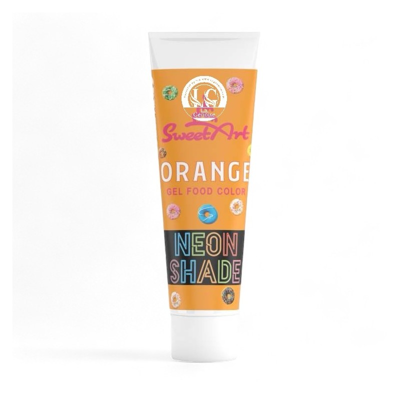 Neon effect gel colorant Orange (30g)