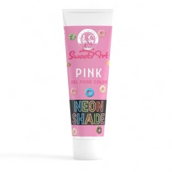 Neon effect gel colorant Pink (30g)
