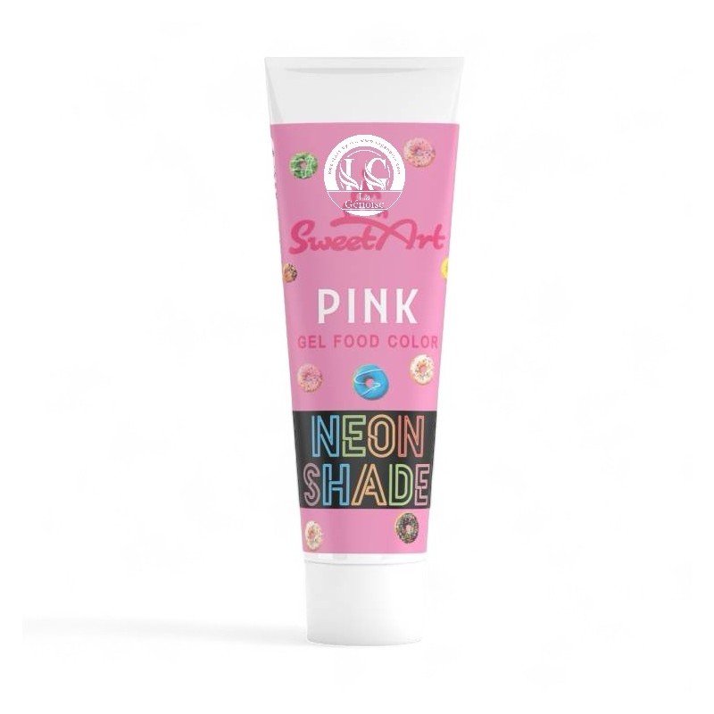 Neon effect gel colorant Pink (30g)