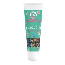 Neon effect gel colorant Turqouise (30g)