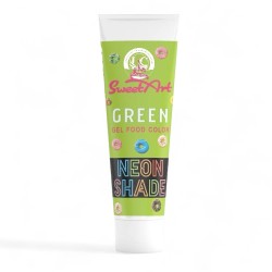 Neon effect gel colorant Green (30g)