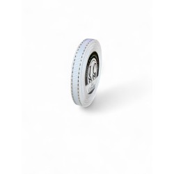 Ruban Gros Grain White/Silver 10mm x 10m