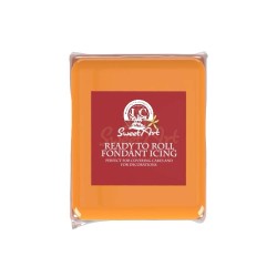Pâte à sucre Neon effect 250g Orange
