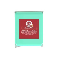 Pâte à sucre Neon effect 250g Turquoise