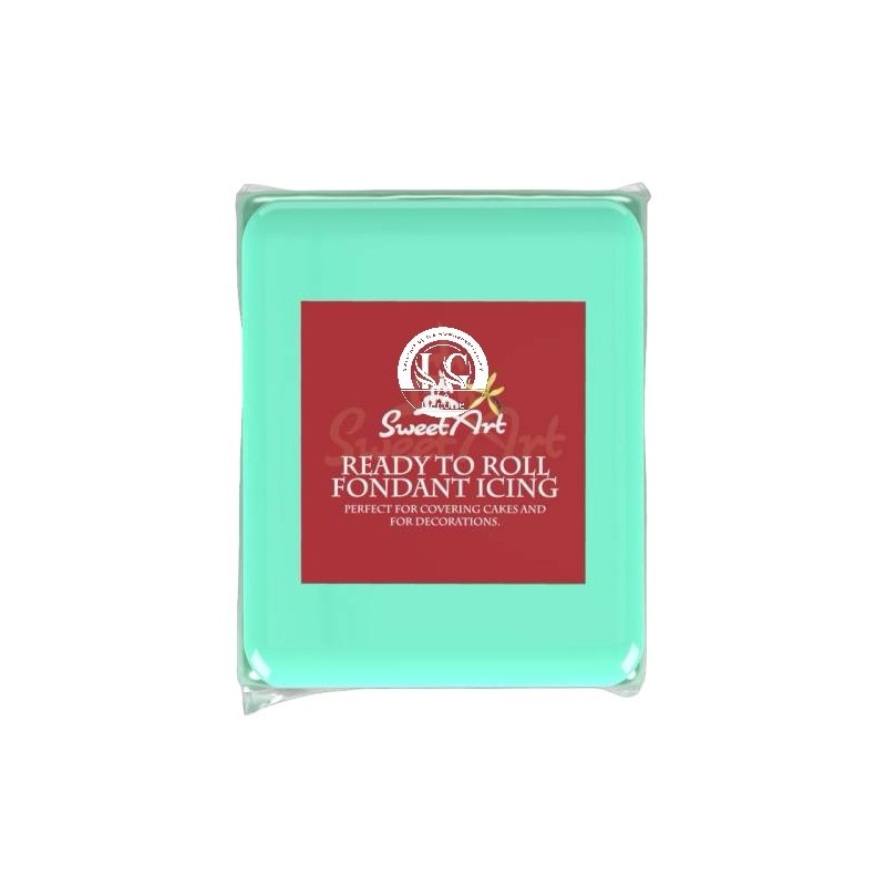 Pâte à sucre Neon effect 250g Turquoise