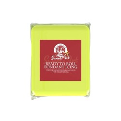 Pâte à sucre Neon effect 250g Yellow