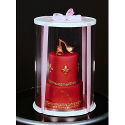 Boîte à gâteau Blanc Rond 31 x 34cm
