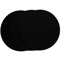 Cake card Double Face Gold/Black 26cm