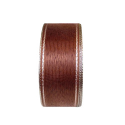 Ruban Taffetas Double face 40mm x 25m Brown