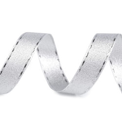 Ruban Torsadée Double Face Silver/Silver