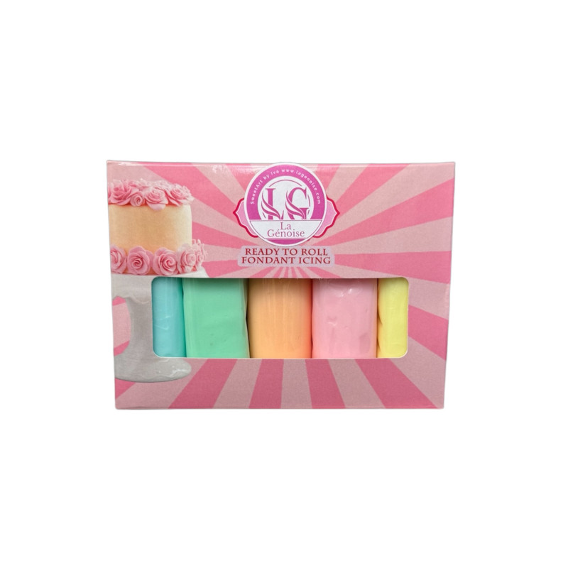 Pâte à sucre 5x100g Pastel Mix