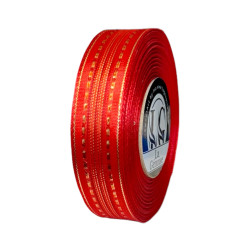 Ruban Taffetas Double Face 25mm x 25m Red