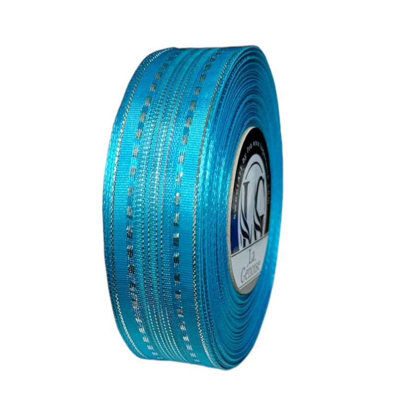 Ruban Taffetas Double Face 25mm x 25m Sky Blue