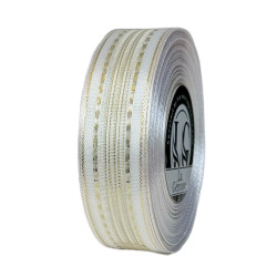Ruban Taffetas Double Face 25mm x 25m White