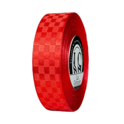 Satin ruban-Double Face 25mm x 20m Red