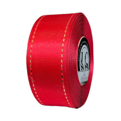 Satin ruban-Double Face 40mm x 20m Red