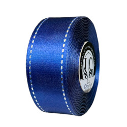 Satin ruban-Double Face 40mm x 20m Royal Blue