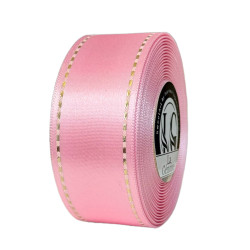 Satin ruban-Double Face 40mm x 20m Pastel Pink