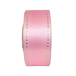 Satin ruban-Double Face 40mm x 20m Pastel Pink