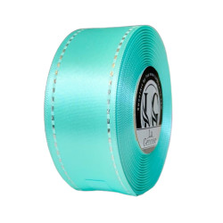 Satin ruban-Double Face 40mm x 20m Pastel Turquoise