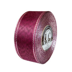 Ruban Taffetas Double face 40mm x 25m Eggplant
