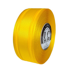 Ruban Taffetas Double Face 35mm x 25m Yellow