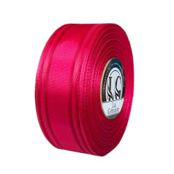 Ruban Taffetas Double face 35mm x 25m Fuchsia