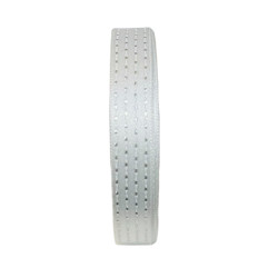 Ruban Satin Double Face 15mm x 20m White/Silver